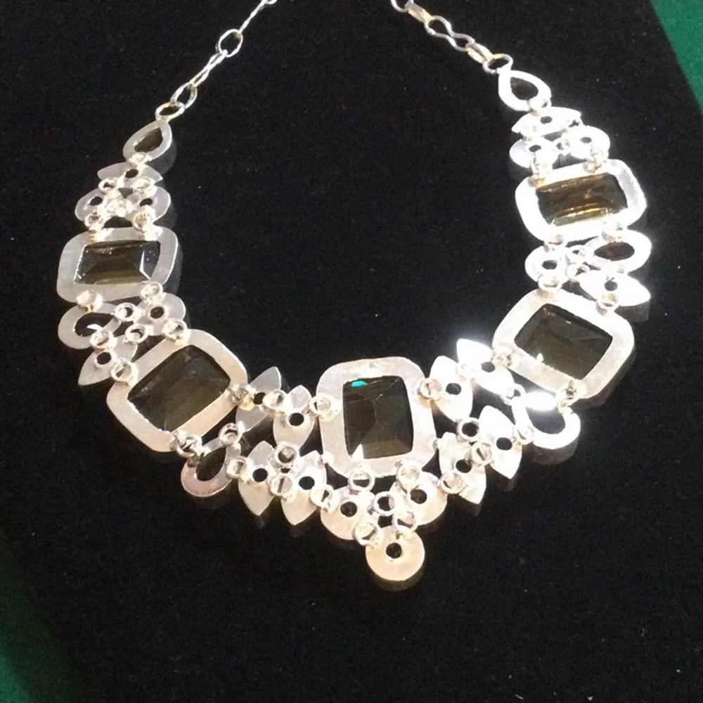 Unbelievable Lemon Quartz & Smokey Quartz Necklace - Picture 4 of 10